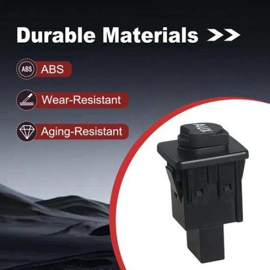 1pc 5pin Audio Input Jack Fit for Honda Civic Hybrid Sedan Hybrid Sedan-L 1.5L