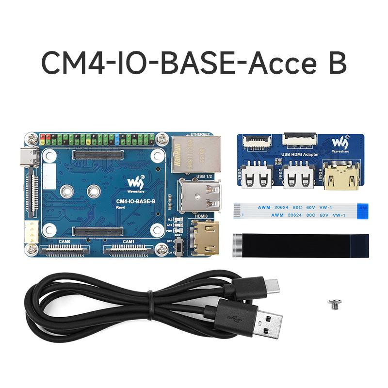 Raspberry Pi CM4 Expansion Board: HDMI 4K, Network Port, CSI Interface
