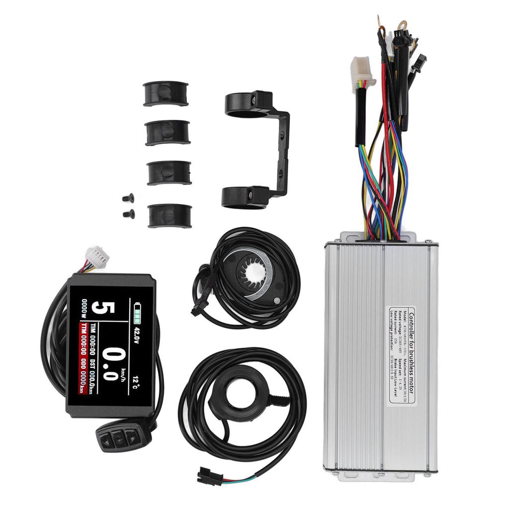 Sinuswellen-Motorcontroller LCD8H Panel Daumengas-Kit für 48V 1000W 1500W Motor Elektrofahrrad Roller