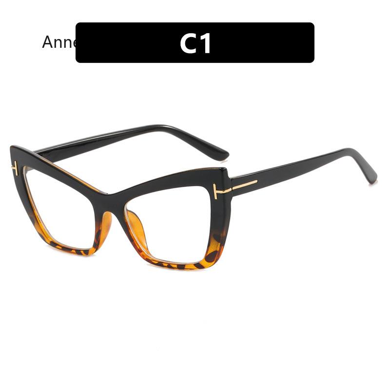 Cat Eye Prescription Frames Glasses Women Retro Optics Spectacle Frame Personality Fashion Eyeglasses Luxury Designer