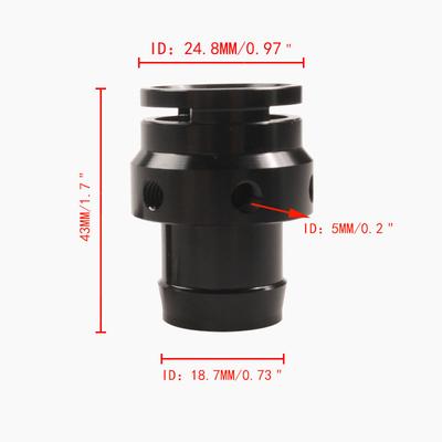 Car Turbo Boost Tap Adapter Car Vacuum Sensor Adapter Automotive Modification Accessories Vacuum