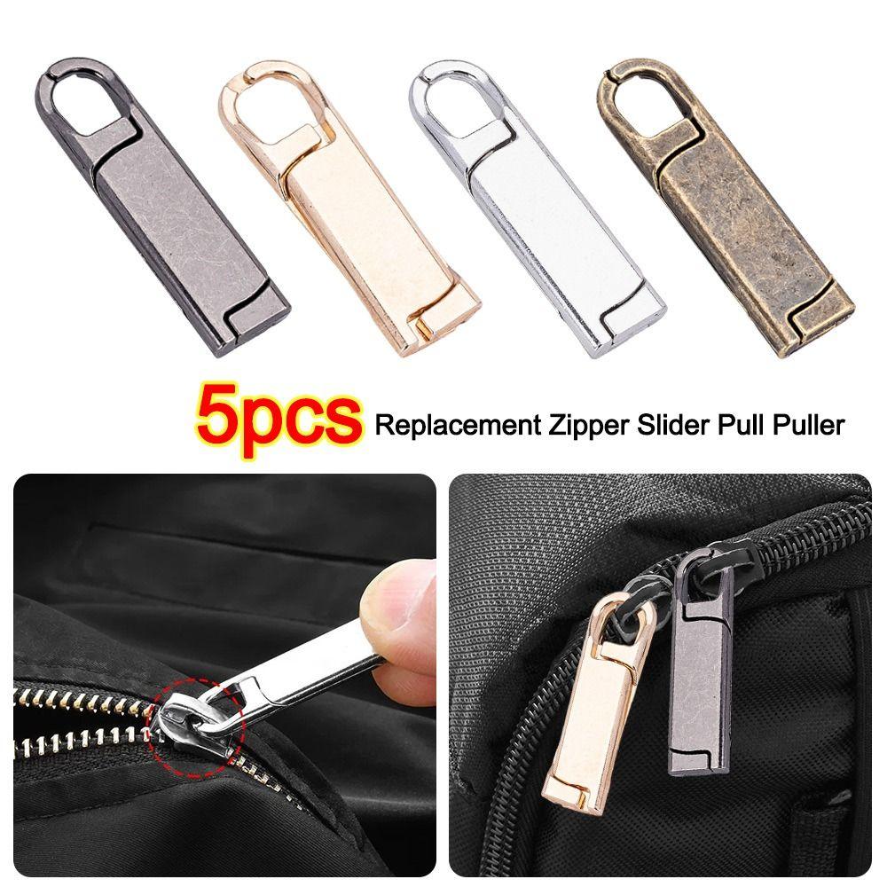 5Pcs Removable Detachable Zipper Puller Craft Clothing Zip Fixer  Backpack Clothes Jackets