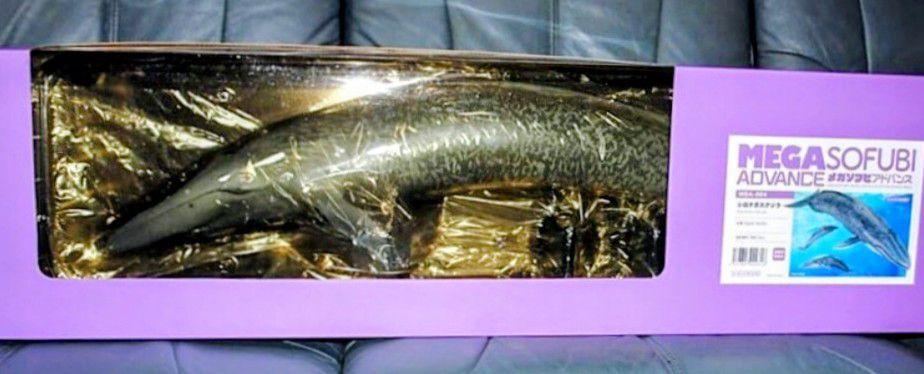 [USED] Kaiyodo Mega Sofubi Advance Blue Whale