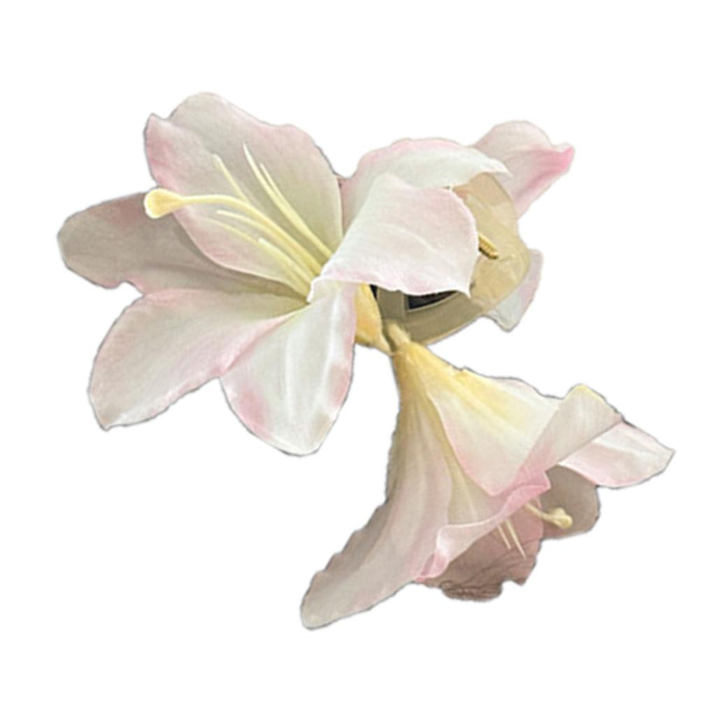 Eye Catching Floral Hair Clip Fashion Hair Accessory Adding A Touch Of Styles To Any Outfit Without Damaging Hair