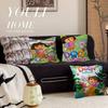 Cartoon D-Dora The E-Explorer Pillow Cover Design Cushion Cover Decor Holiday Decorati