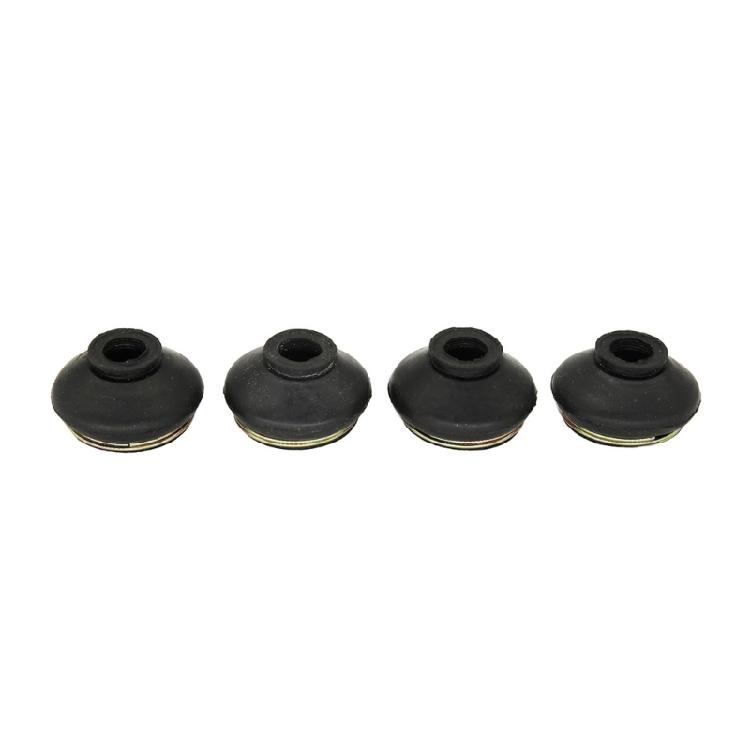 4pcs Rubber Dust Protection Covers Joint Cover Abrasion Resistance Vehicle Dust Guard Quick Fixing for ATVs