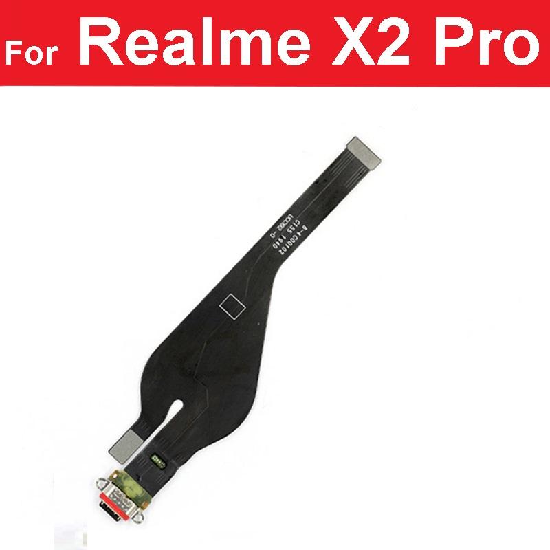 USB Charging Board Dock Flex Cable For Realme X50 Pro X7 Pro X3 X2 Pro X Lite XT X USB Charger Port Connector Ribbon Parts