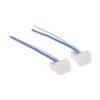 2x BT2.0 U Shaped Power Cables, Accessories, Durability, Professional, Male Cable Pigtail Connector