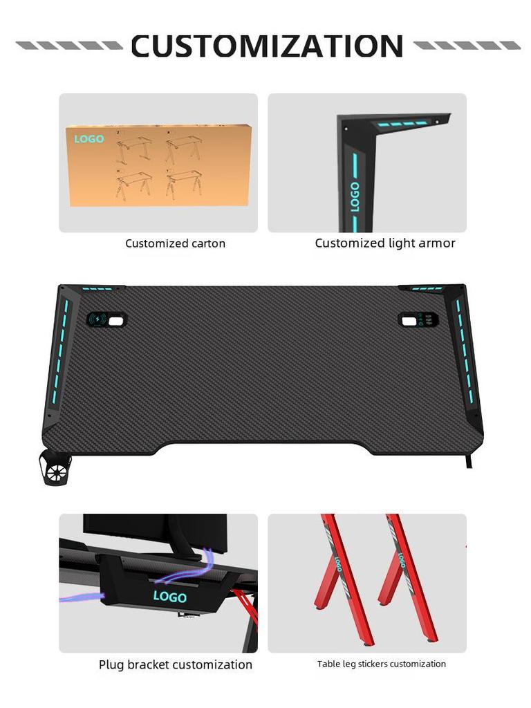 Gaming Desk: Home Office, Student, Writing & Computer Table