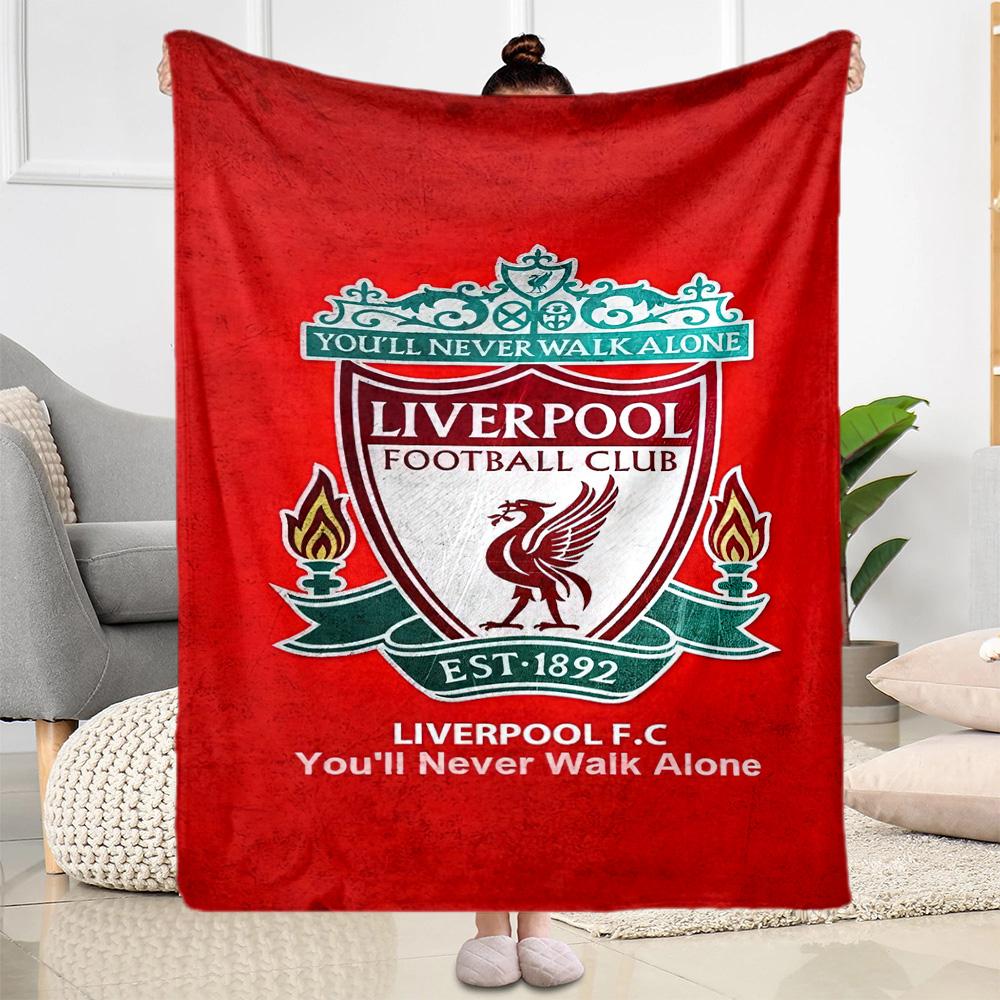 Liverpool Football Club Deken Zacht Warm Gezellig Geschikt Voor Bank Bed Kantoorstoel Jaarrond Gebruik Stijlvolle Decoratie Perfect Cadeau Voor Familie En Vrienden