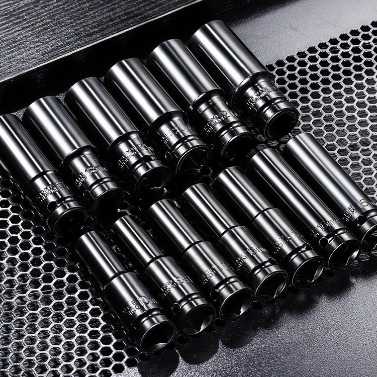 Set de socluri prelungite hexagonale pentru bormașină, pistol cu aer comprimat – Mărimi 8-34