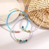 Vintage Sea Charm Pendant Neckchain Fashionable Beaded Necklace Temperament Neckwear Fashion Jewelry Piece