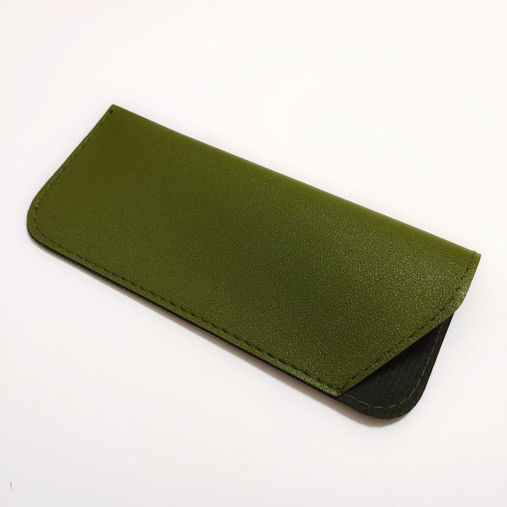 Colorful PU Leather Eyeglass Case For Prescription Reading Sunglasses Rigid Case Women Men Trendy Small Box Glasses Accessories