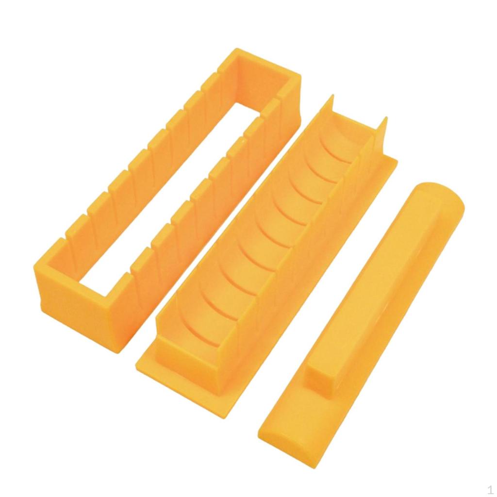 Sushi Making Kit Rice Roller Handling Utensil HIPS Material Construction Suitable for Home Dining