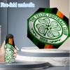 1PC Celtic Football Club Crest Printed Mini Five-Fold Lightweight Umbrella, Eight-Bone Frame, for Home Travel and Outdoor Use in Any Season