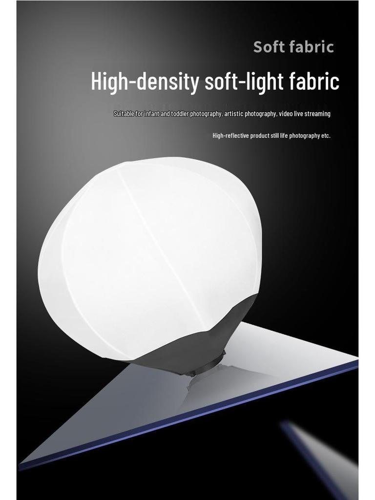 Bowens Mount Spherical Softbox Lantern for Photography & Live Streaming