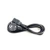 European 3-Pin Cloverleaf Plug Power Cord for Computers and Monitors