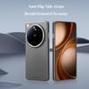 LeReach For OPPO Find X9 Ultra 5G TOC ICICLE Case 3D Anti-Slip Side Grips Micron-Level Frosted Protection Back Cover Case