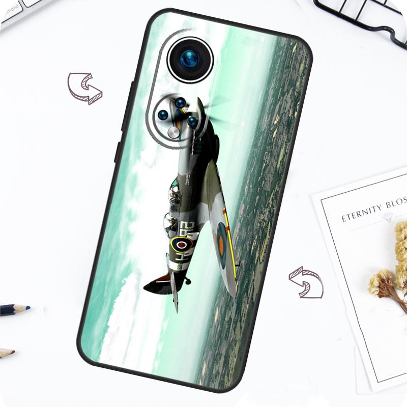 Fighting Plane Aircraft Case For Honor Magic 7 5 6 Pro Honor 200 Pro X9b X9a X8b X8a X8 X9 X9c 50 70 90 Lite Cover