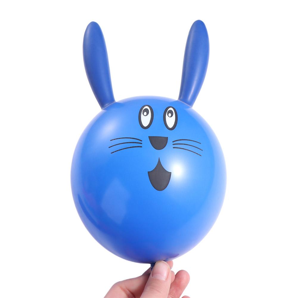 10pcs Inflatable Ball Cute Rabbit Latex Balloons Thickened Animal Balloons  Children's Day