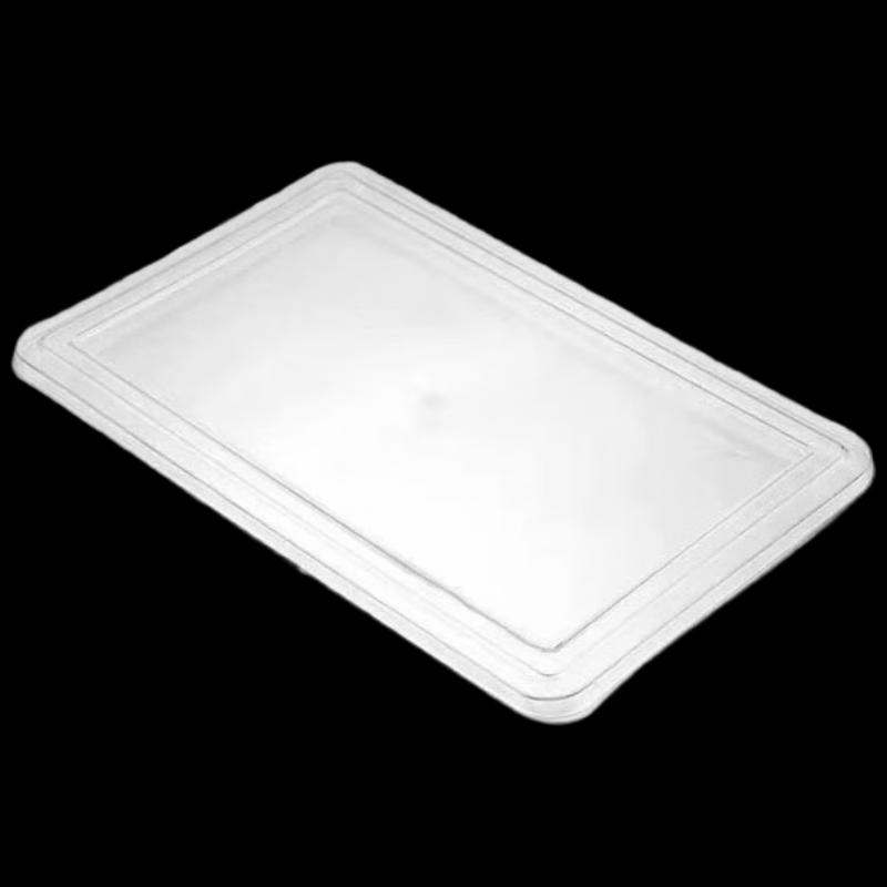 

Утолщенная прямоугольная крышка для тарелки с едой из ПП