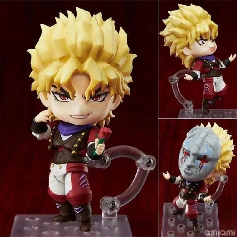 10cm #1624 Q Version Anime Bizarre Adventure Figure Dio Brando PVC Action Figure Collectible Model Toys Kid Gift