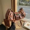Einschulter-Loaf-Tasche - Retro Business-Casual-Stil Tasche - Modische Unterarm-Motorradtasche