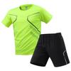 Mens Lightweight Breathable Sportswear Set Short Sleeve T-Shirt Shorts Running Gym Casual Wear