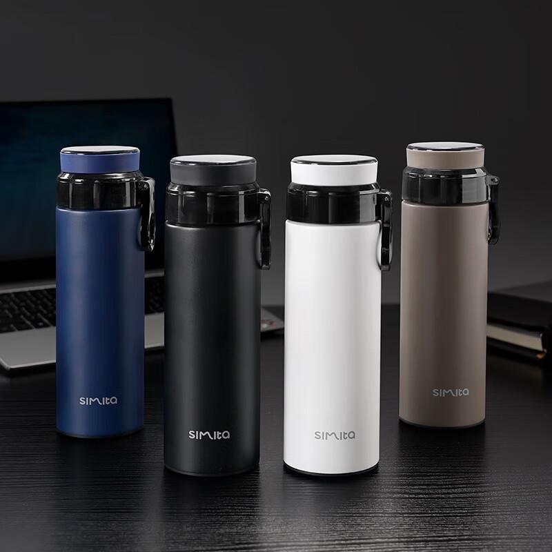 Simita Smart Temperature Display Tea Infuser Thermos