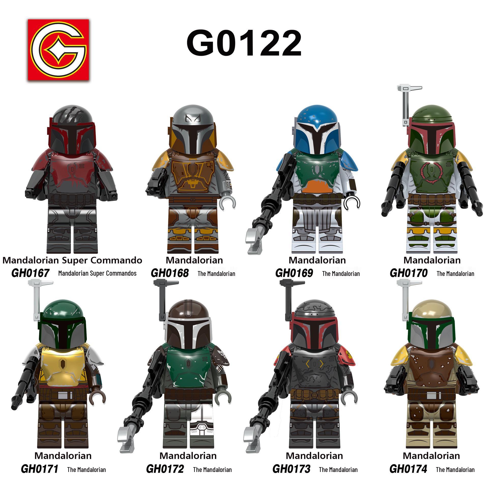 The Mandalorian Super Commando Building Blocks Toy Set G0122