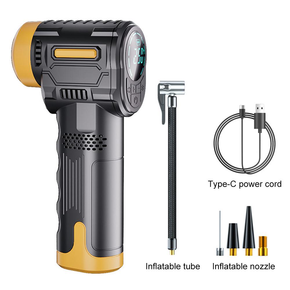 

Автомобильный ручной насос для накачивания шин, портативный воздушный компрессор, электрический воздушный насос с интеллектуальным цифровым дисплеем для аксессуаров для мотоциклов