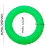50 Pcs Luminous Silicone Rings Glow In the Dark Tent Stake Markers for Camping Night Fishing Safety Warning Anti-Trip Reusable