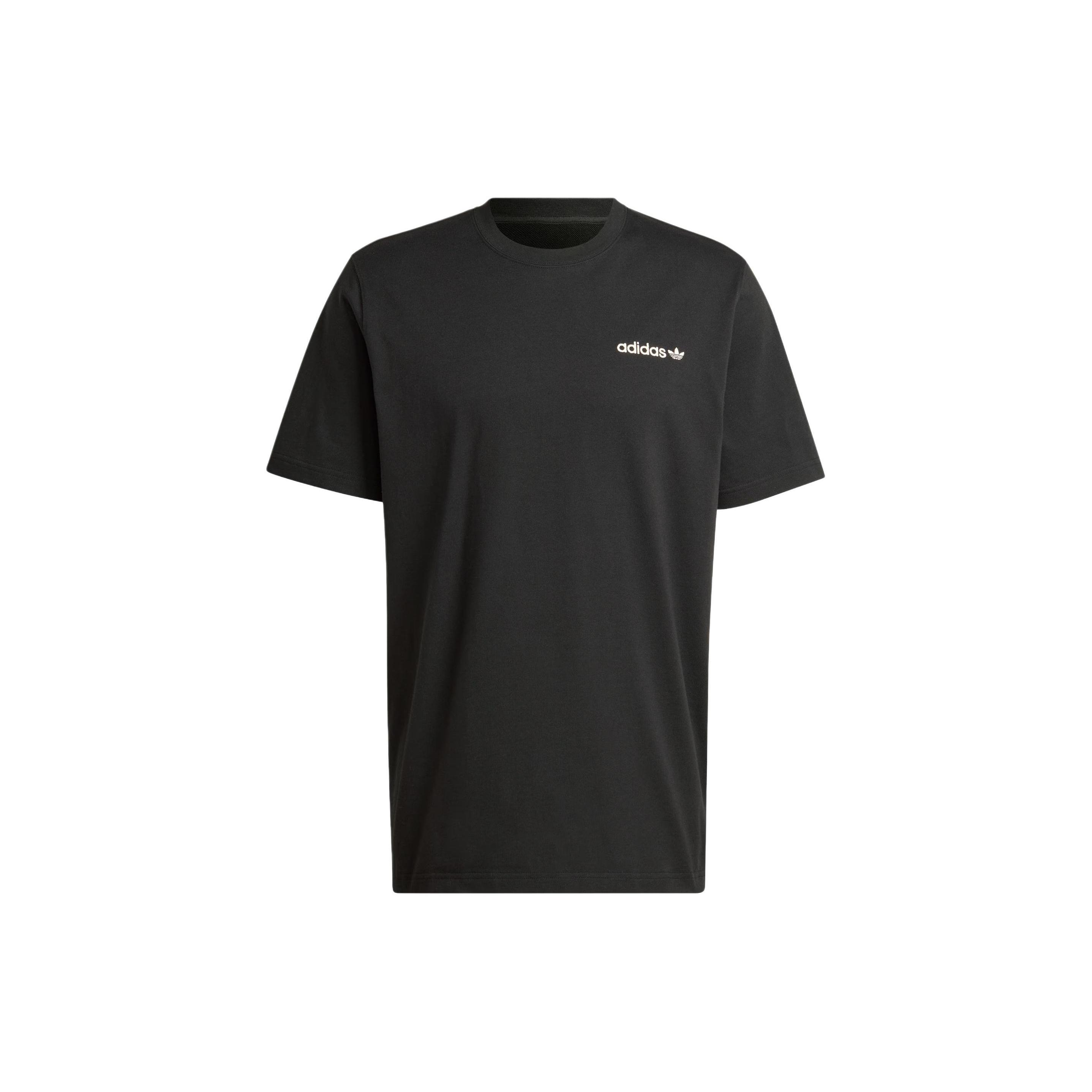 adidas Graphic T-shirt Asia Sizing  Black  Men s JF2852 S