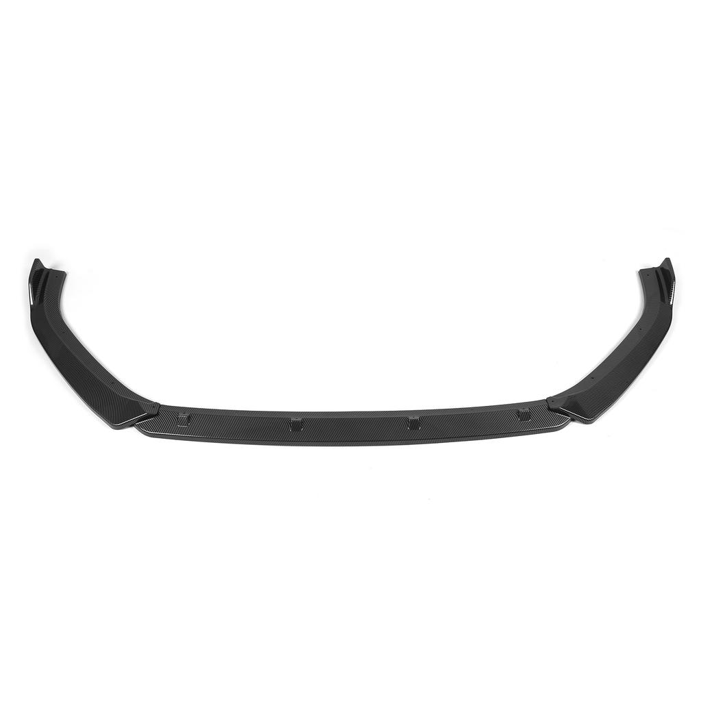 3pcs Maxton Style Front Bumper Splitter Lip ABS UV Protected Replacement for MK7 2013‑2016Carbon Fiber Style