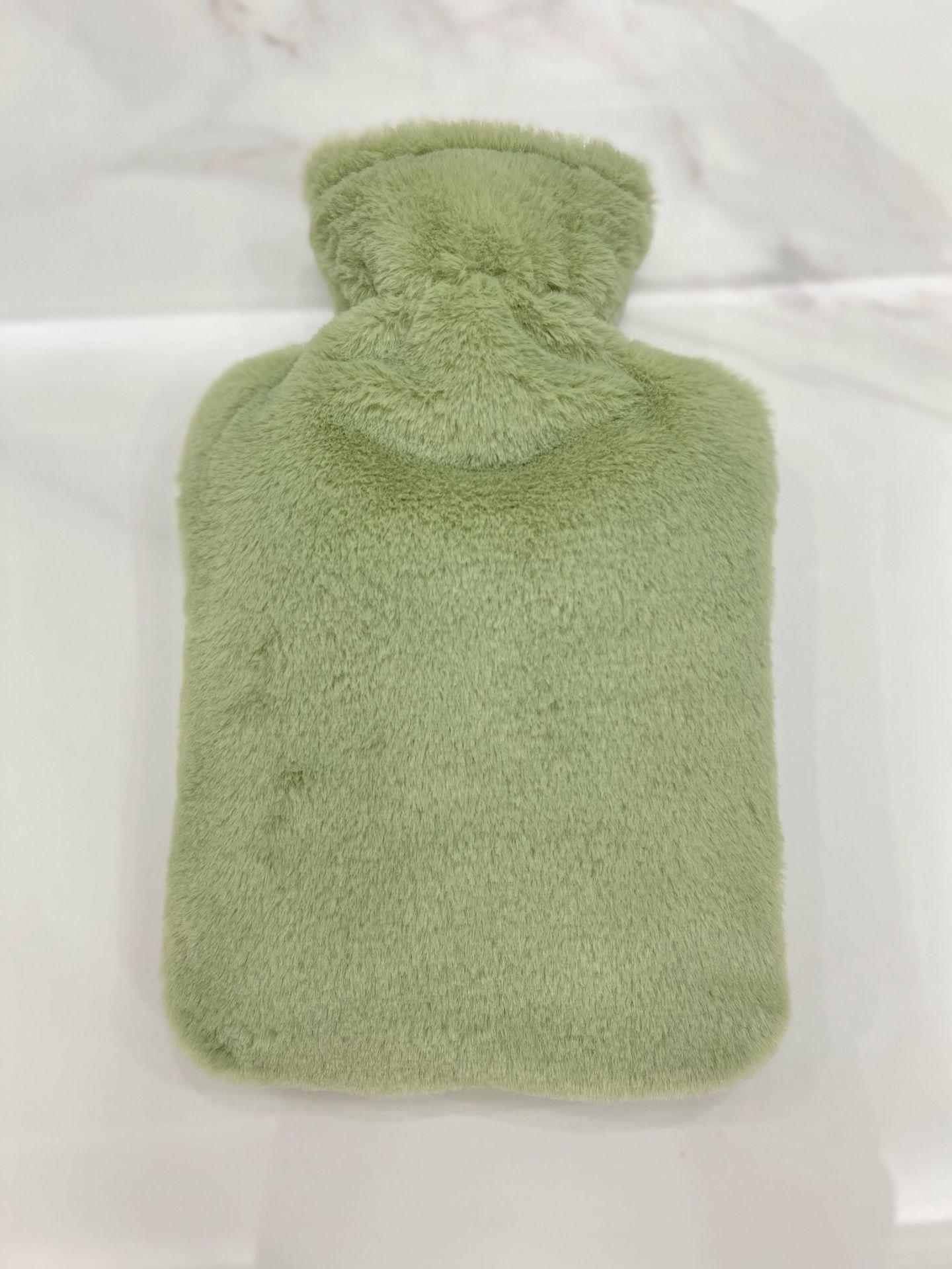 

Мягкий чехол для грелки из искусственного меха кролика, фланелевая сумка Crystal, 1000 мл/2000 мл 2000ml