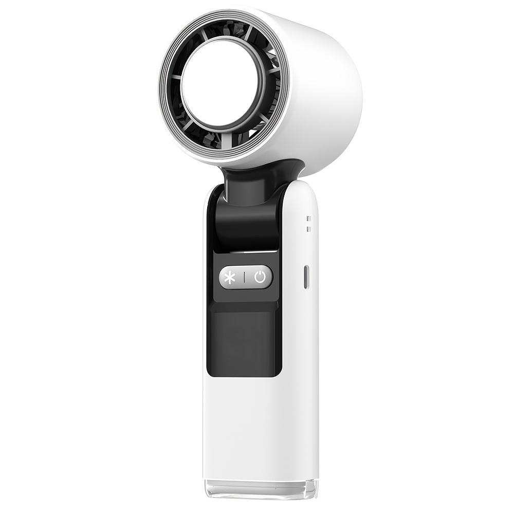 Portable Handheld Turbo Fan 199 Gear Wind Rechargeable Handheld Fan, Semiconductor Refrigeration Air Turbo Tech Cooling Fan, Multifunctional Fan