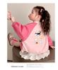 2025 Spring and Autumn Girls' Baseball Jacket - Fashionable Baby and Children's Top
