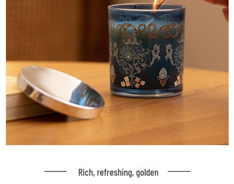 Rose Scented Soy Wax Candle - Aromatherapy Gift for Bedroom, Hotel, or Best Friend's Birthday.