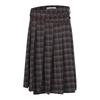Lara Fox Check Wrap Skirt Brown Br4Ws001