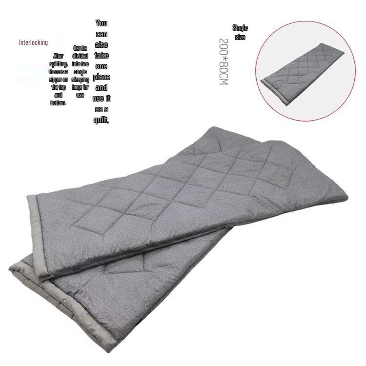 Adult & Children's Water-Repellent Sleeping Bag for Outdoor & Office Use.
