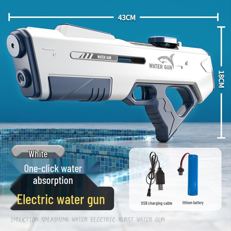

High-Capacity Electric Water Gun Toy for Kids & Adults - Perfect for Water Battles and Festivals