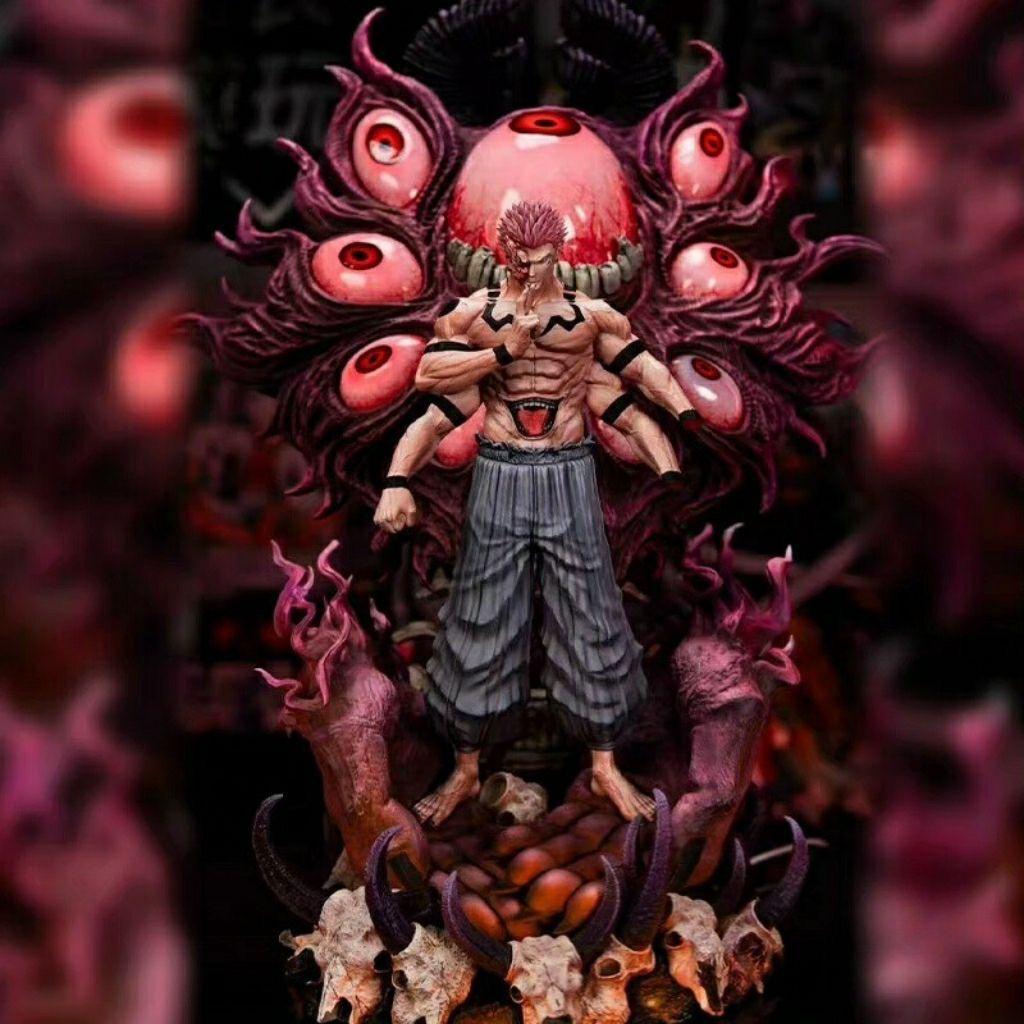 Original intention Ryomen Sukuna Curse King Sorcery 11.41Inch/29cm can be move pvc Favorites anime Table setup hot Toys Gifts