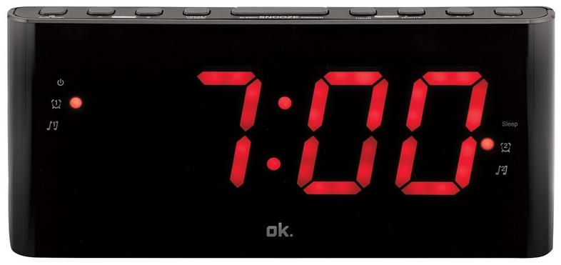 Clock radio ok. ocr 140