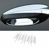 For Benz GLE GLS - Chrome ABS Exterior Outside Door Bowl Cover Trim 4pcs