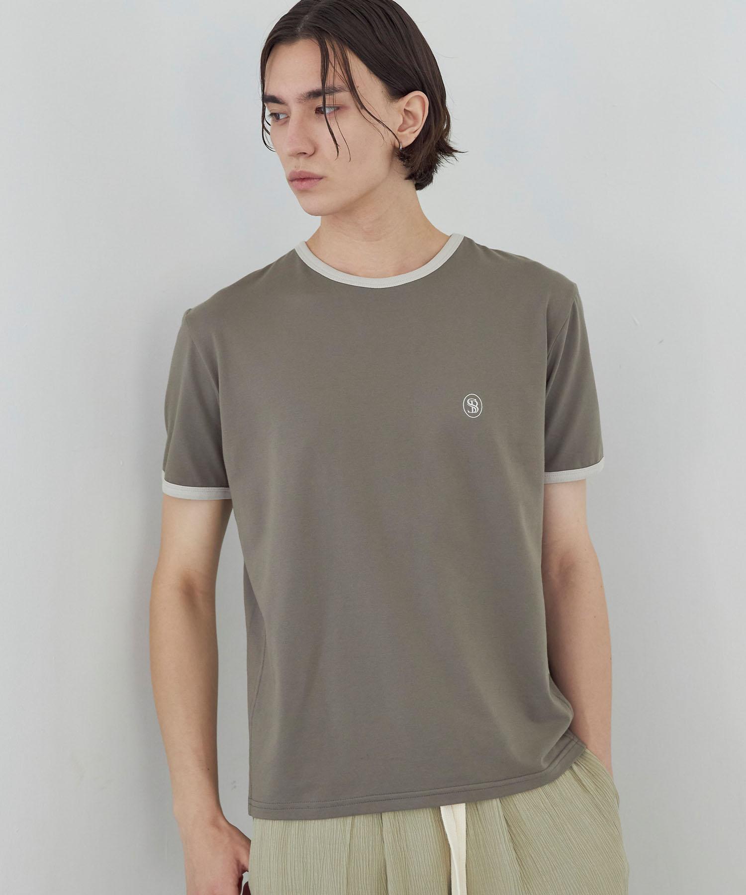 Centair Slick Ringer Half T-Shirt_Khaki Khaki/46