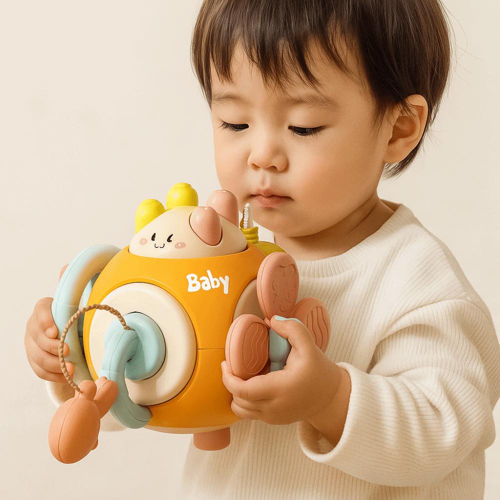 Polyhedral Baby Montessori Busy Board Puzzle Sensory Busy Cube  Children Girls Boys