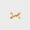X Knot Chain Earcuff _ 2 Colors