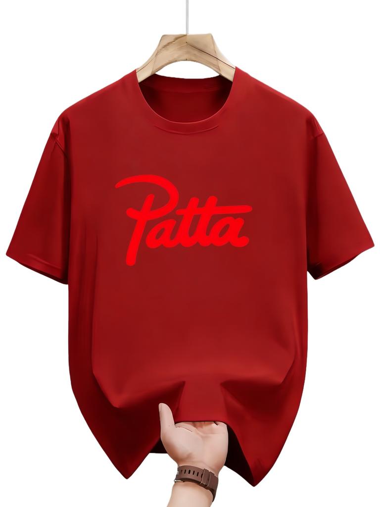 2026 Casual and versatile Tshirt for both men and women shortsleeved roundneck printed casual style