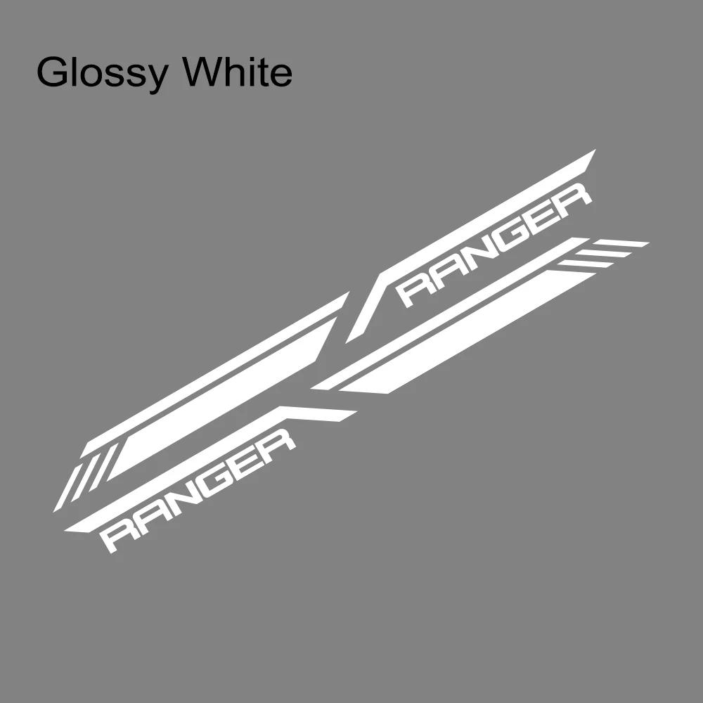 Pickup Side Sticker For Ford Ranger Raptor T6 XLT T8 T7 Car Stripes Style Decor Decal Truck Vinyl Cover Auto Tuning Accessories