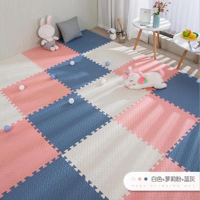 16pcs Foam Baby Play Mat Puzzle Mat Kids Interlocking Exercise Tiles Rugs Puzzle Floor Tiles Toy Carpet Soft Carpet 30*30*1cm